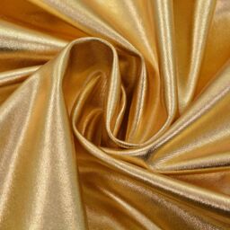 Berkfield Home 6 pcs Straight Chair Covers Stretch Gold - thumbnail 4