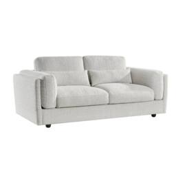Furnishings For Less UK Bali 3 Piece Sofa Suite Chenille Modern 3 + 2 + 1 Beige - thumbnail 6