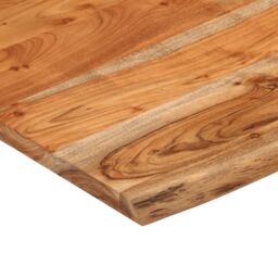 Berkfield Home Bathroom Countertop 60x60x3.8 cm Square Solid Wood Acacia in Brown - thumbnail 7