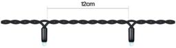 Xmas Haus String Lights Black Rubber IP65 10m/80 LED Colour Change - thumbnail 3