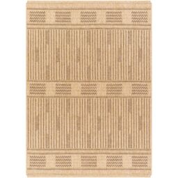 Livabliss Mirage-Cottage Tan Brown Fringe Jute-Look In- & Outdoor Rug in Dark Brown - Size: 160 cm x 215 cm - thumbnail 2