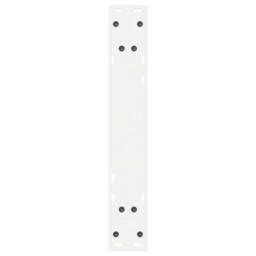 Berkfield Home Modern Dining Table Legs 2 pcs White 50x(72-73.3) cm Steel - thumbnail 7