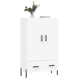Berkfield Home Highboard White 69.5x31x115 cm Engineered Wood - thumbnail 3