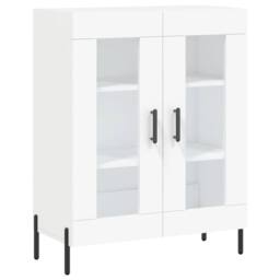 Berkfield Home Sideboard White 69.5x34x90 cm Engineered Wood - thumbnail 1