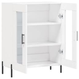 Berkfield Home Sideboard White 69.5x34x90 cm Engineered Wood - thumbnail 6