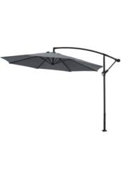 Garden Sanctuary Garden 3m Banana Parasol Large Cantilever in Dark Grey - thumbnail 3