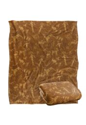 JQ Licensing Jl-Jp Hunting Petroglyph Pattern Silky Touch Super Soft Throw Blanket 152 X 127 cm in White - thumbnail 2