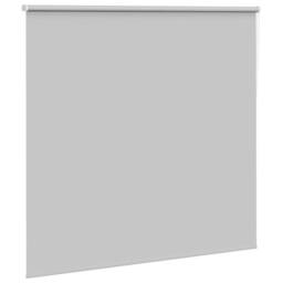 Berkfield Home Roller Blind Blackout Off-White 110x210 cm Fabric Width 105.7 cm… in Grey - thumbnail 1