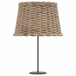 Berkfield Home Lamp Shade Brown √ò40x26 cm Wicker - Size: 40x26 cm - thumbnail 4
