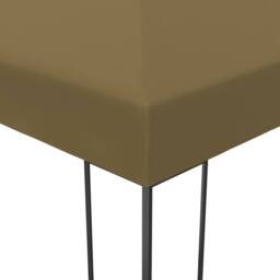 Berkfield Home Gazebo 3x4 m Taupe 180 g/m ² - thumbnail 4