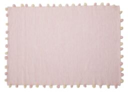 Orsina Kids Rectangular Rug in Pink - Size: 100 cm diameter - thumbnail 2