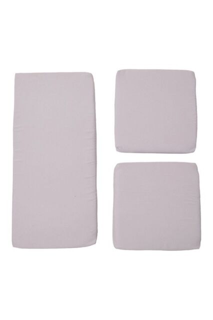 Living and Home 3Pcs Outdoor Waterproof Seat Cushion Set in Light Grey - image 1