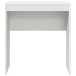 Berkfield Home Writing Desk White Engineered wood 70 x 40 x 76 cm Simple - thumbnail 5
