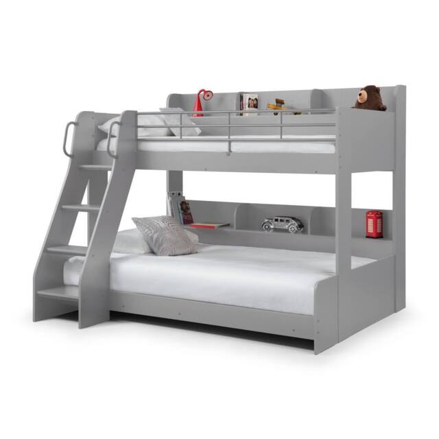 Cheshire Walnut Triple Sleeper Light Grey - Single (90cm) - image 1