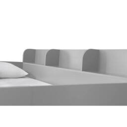 Cheshire Walnut Triple Sleeper Light Grey - Single (90cm) - thumbnail 5