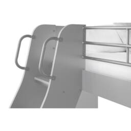 Cheshire Walnut Triple Sleeper Light Grey - Single (90cm) - thumbnail 7