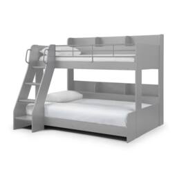 Cheshire Walnut Triple Sleeper Light Grey - Single (90cm) - thumbnail 2