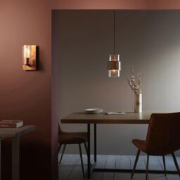 Netlighting 'PALERMO' Stylish Dimmable Indoor Modern Decorative Glass Wall Lamp in Copper - thumbnail 5