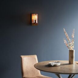 Netlighting 'PALERMO' Stylish Dimmable Indoor Modern Decorative Glass Wall Lamp in Copper - thumbnail 3
