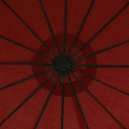 Berkfield Home Hanging Garden Parasol Terracotta 3 m Aluminium Pole - thumbnail 8