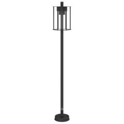 Berkfield Home Outdoor Floor Lamps 3pcs Black 100 cm Stainless Steel - thumbnail 4