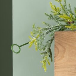 Samuel Alexander 160cm Artificial Green Spruce Frosted Christmas Garland with Pinecones - thumbnail 7