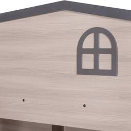 Seconique Hector Bunk Bed in Grey - Size: Single - thumbnail 8