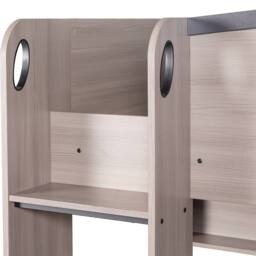 Seconique Hector Bunk Bed in Grey - Size: Single - thumbnail 9
