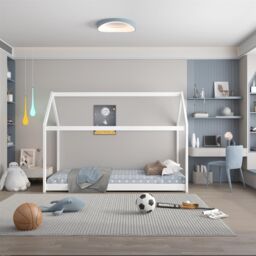KOSY KOALA Bunk Bed Kids White 3ft Single Pine Wooden Children Bedroom Furniture - thumbnail 3