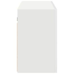 Berkfield Home Bathroom Wall Cabinet White 100x25x40 cm Engineered Wood - Size: 100 x 25 x 40 cm - thumbnail 7