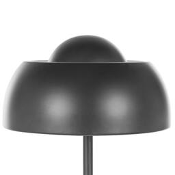 Wyld and Coco Black Steel Floor Lamp Round Base Dome Shade Industrial Ambient - thumbnail 5