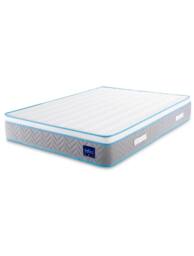 Bedzonline 3FT Single Hybrid Maxi Cool Prime Mattress - 5-Zone Pocket Springs & Memory Foam in Off-White - thumbnail 3