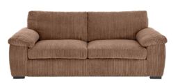 Snugg Furniture UK Limited Amalfi Jumbo Cord 3 Seater Sofa in Light Beige - thumbnail 1