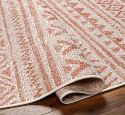 Livabliss Eagean-Global Green Ivory Yellow Pink Brown In- & Outdoor Rug - Size: 160 cm diameter - thumbnail 4