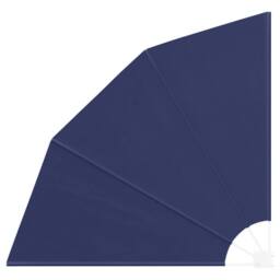 Berkfield Home Modern Balcony Privacy Screen Folding Manual Navy blue 140 x 140 - thumbnail 3
