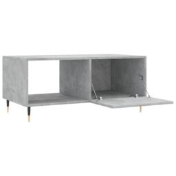 Berkfield Home Coffee Table Concrete Grey 90x50x40 cm Engineered Wood - Size: 90 x 50 x 40 cm - thumbnail 6