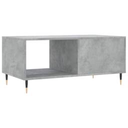 Berkfield Home Coffee Table Concrete Grey 90x50x40 cm Engineered Wood - Size: 90 x 50 x 40 cm - thumbnail 8