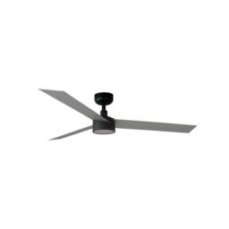 Netlighting Cruiser Large Led Black DC Ceiling Fan 6 Speed Aluminium Blade - thumbnail 1
