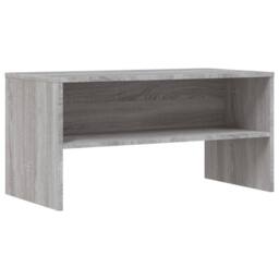 Berkfield Home TV Cabinet Grey Sonoma 80x40x40 cm Engineered Wood - Size: 80 x 40 x 40 cm - thumbnail 1