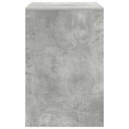 Berkfield Home Modern Writing Desk Concrete grey MDF with concrete look 70 x 50 - thumbnail 6