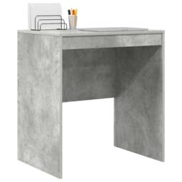 Berkfield Home Modern Writing Desk Concrete grey MDF with concrete look 70 x 50