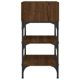 Berkfield Home Bedside Tables 2 pcs Brown Oak 35x34.5x70 cm Engineered Wood - thumbnail 6