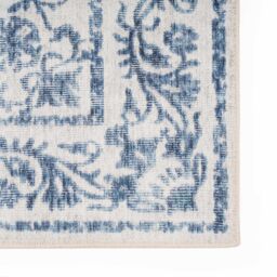 Kukoon 80x150cm Beige Blue Washable Indoor Doormat Front Door Entrance Rug - Size: 80 cm x 150 cm - thumbnail 3