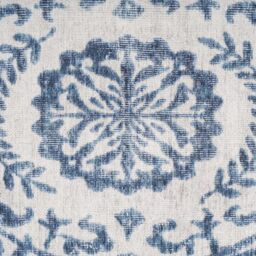 Kukoon 80x150cm Beige Blue Washable Indoor Doormat Front Door Entrance Rug - Size: 80 cm x 150 cm - thumbnail 5