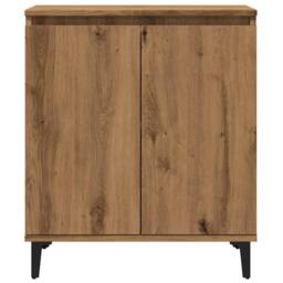 Berkfield Home Sideboard Artisan Oak 60x35x70 cm Engineered Wood in Brown - Size: 60 x 35 x 70 cm - thumbnail 4