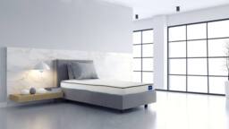 Bedzonline 5FT King Ultra Cool Mattress - Cool Blue Memory Foam & Open Coil Mattress - Ultimate Cool Comfort & Gentle Spine Alignment - thumbnail 4