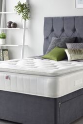 Aspire Natural Cashmere Pillowtop Mattress in White - Size: King - thumbnail 2