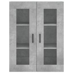 Berkfield Home Highboard Concrete Grey 69.5x34x180 cm Engineered Wood - thumbnail 6