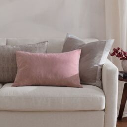 Yard Darland Velvet Cushion in Dusty Pink - Size: 40 cm x 60 cm - thumbnail 7