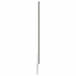 Berkfield Home Dishwasher Panel Concrete Grey 45x3x67 cm cm - Size: 45 x 3 x 67 cm - thumbnail 4
